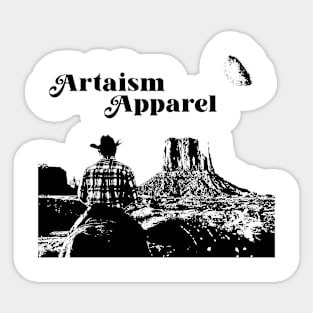 COWBOY by ARTAISM Sticker